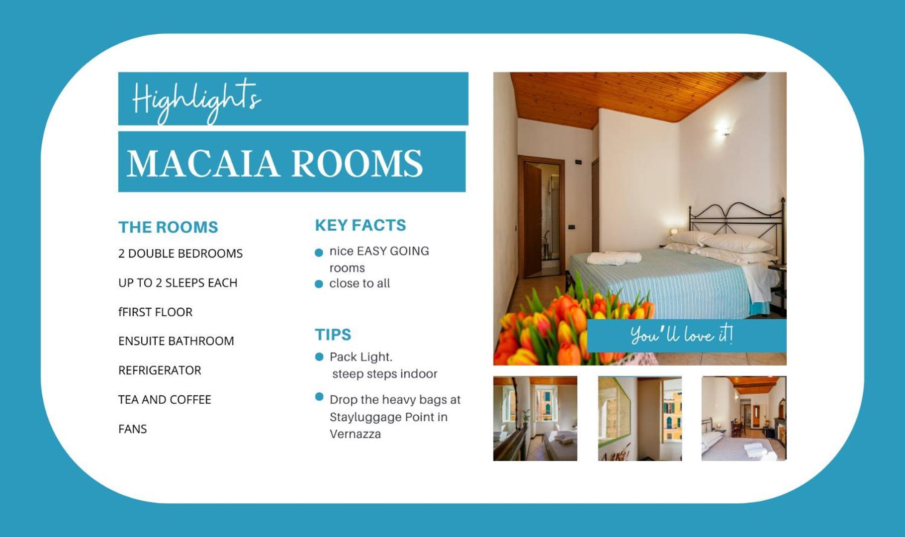 Macaia Room #2 With Ac Vernazza Eksteriør billede